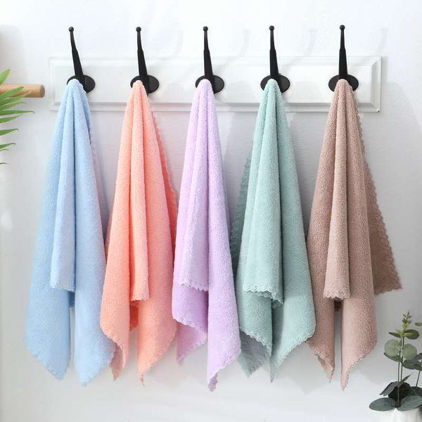 

coral velvet absorbent face towel multi colours superfine fiber soft easy dry good ventilation bath shower towels 2 35jl l2