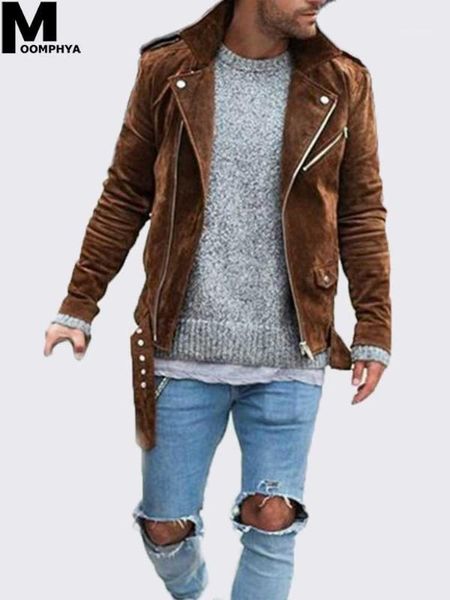 

moomphya 2020 new arrived windbreaker zipper cardigan men jacket long sleeve jacket men coat streetwear chaqueta hombre overcoat1, Black;brown