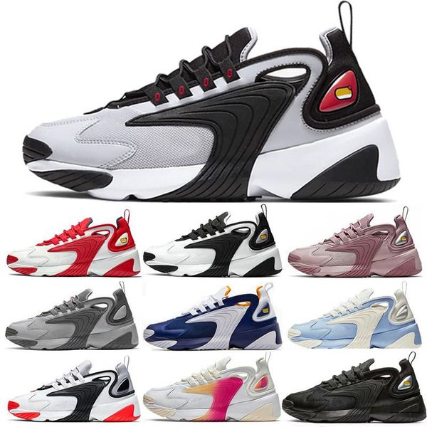 

2020 m2k tekno zoom 2k men women casual shoes triple white black volt dynamic yellow light fashion sports sneakers mens trainer 36-45 ah6g