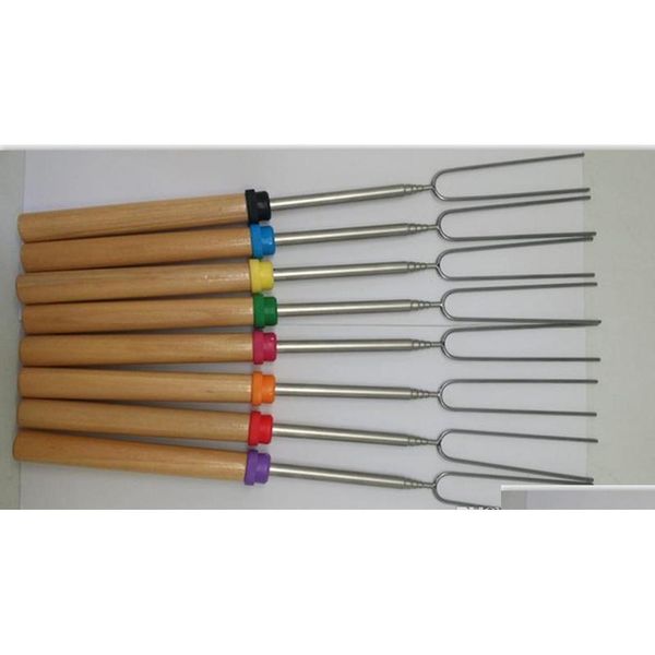 

parts kitchen, dining bar home & garden drop delivery 2021 roasting sticks -extendable forks,bbq fork 32 inch telescoping smores skewers for