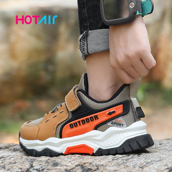 

2020 autumn winter kids for outdoor hiking children boys rubber sole non-slip sports shoes, Black