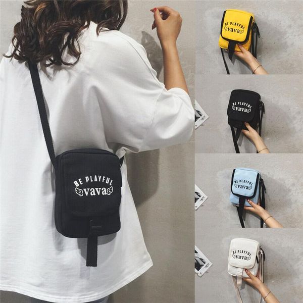 

noenname ladies canvas cross body messenger bag women shoulder bags tote satchel handbag
