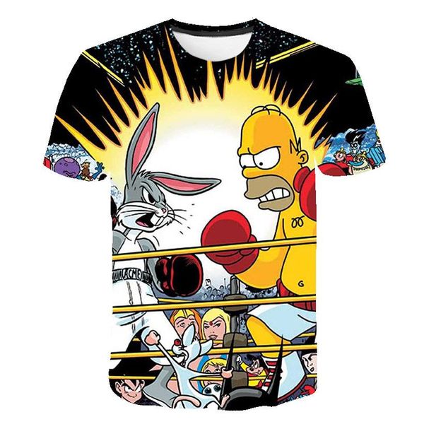 

simpson pullover simpson family joint 3d print shirts harajuku hippie aesthetic men clothing