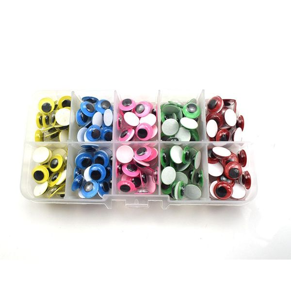 

100 80pcs googly wiggly глаза с самоклеющейся куклой глаза 8мм 10мм doll eye для игрушки кукла googly глаза, используемый для кукол аксессуа