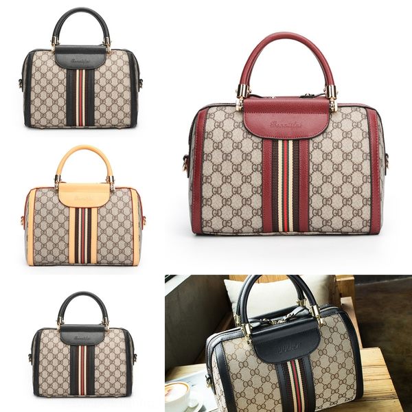 

hrxj7 женщин 2020 новых мужчин 25tzt boston корейский универсальный моды сумочку большой емкости одного плеча bagshoulder bagmessenger сумка