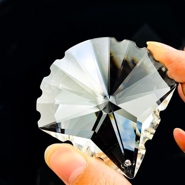 

2 5pcs peacock fan tail crystals sparkling prisms pendant hanging glass chandelier candleparty chirstmas wedding decor garland h bbyzdd