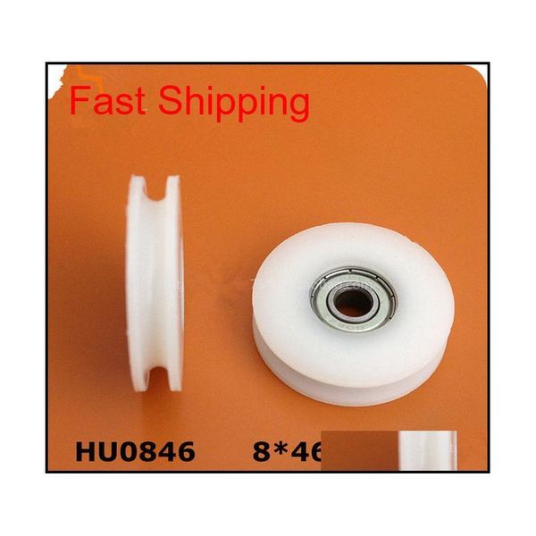 

home improvement fixmee 10pc 46.5mm round groove nylon pulley wheels roller for 5mm rope qylzgz bde_luck