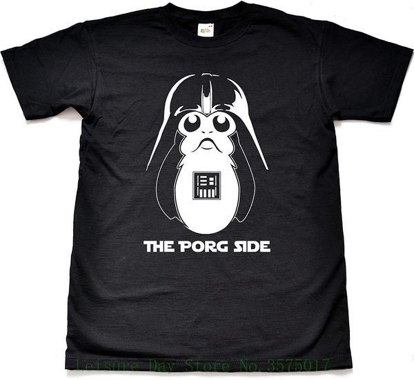 

funny the porg side parody t shirt summer short sleeve shirts s~3xl big size cotton tees sport hooded sweatshirt hoodie