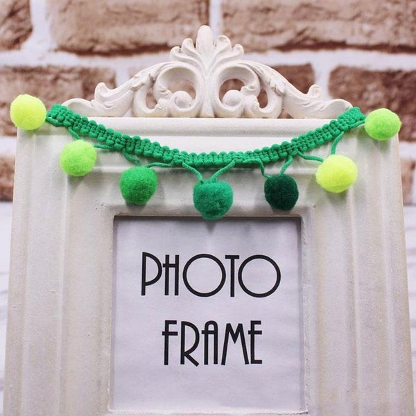 

10yards diy accessories tassel small hair ball cotton bohemian tassel trimming fringes for sewing clothes curtains decoration h bbyibv