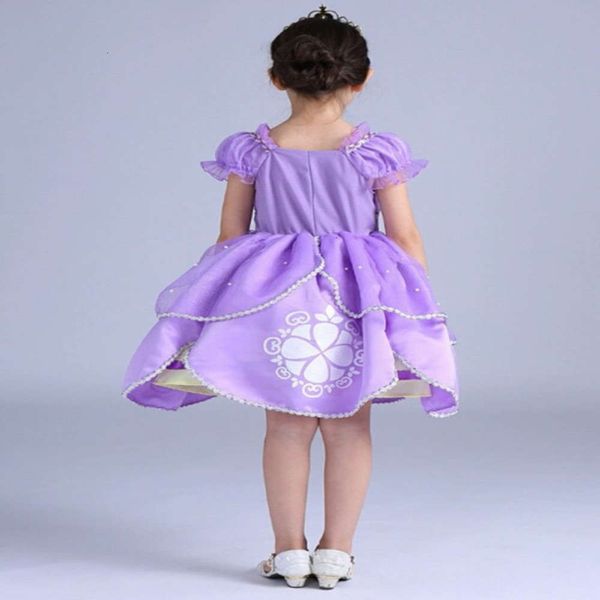 

princs snow and ice pearl girl's autumn sofia cotton short sve drs bwt0m1z2, Red;yellow