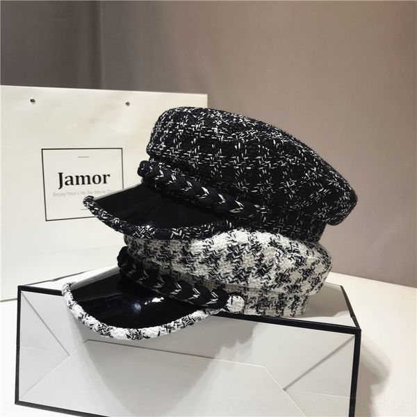 

g855 2016 direct fashion selling rushed beanie bobble cap black grey with winter knitted girly hat red pom pomwarm fur skull knit crochet be, Brown;gray