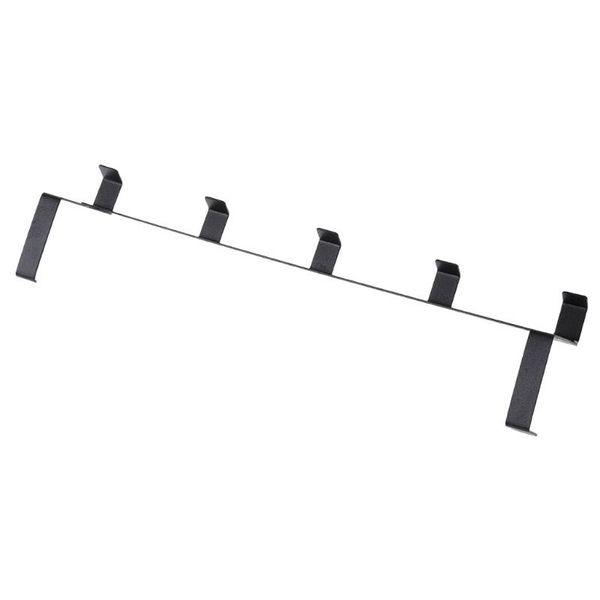 

hooks & rails over-the-door hook rack metal hanger storage holder hanging coat hat towel bag 23ga