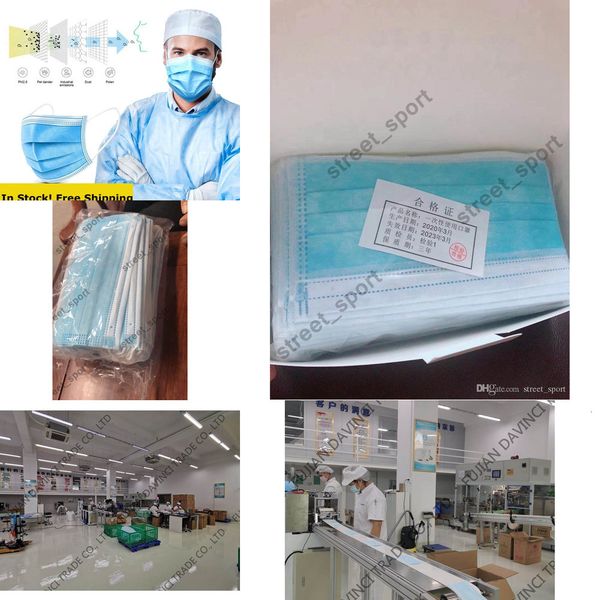 

wholesale face 7339044 disposable home daily mask 3ply used protective anti dust mouth masks an yw1b