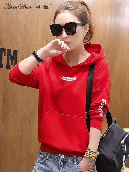 

red sweater 2020 new spring and autumn thin korean loose foreign style fashion junior women's coat, Black