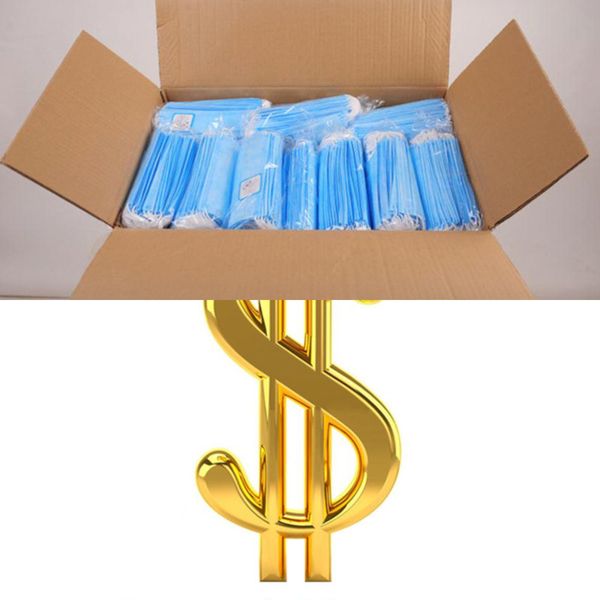 

factoryy2ixface ups 3-layer disposable dhl 50pcs personal health mask with earloop mouth face sanitary maskcn1u7c