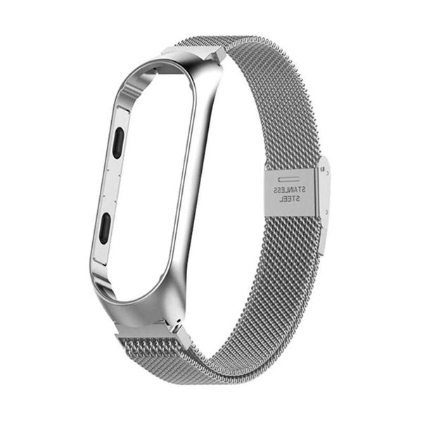 

watch band or charger for xiaomi mi band 3 4 strap for bracelet stainless steel strap watch belt for m qyllll, Black;brown