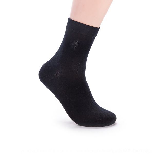 

hbob0 pre socks combed pre polo casual cotton business men's socks combed cotton business casual men's polo pl5c9, Black