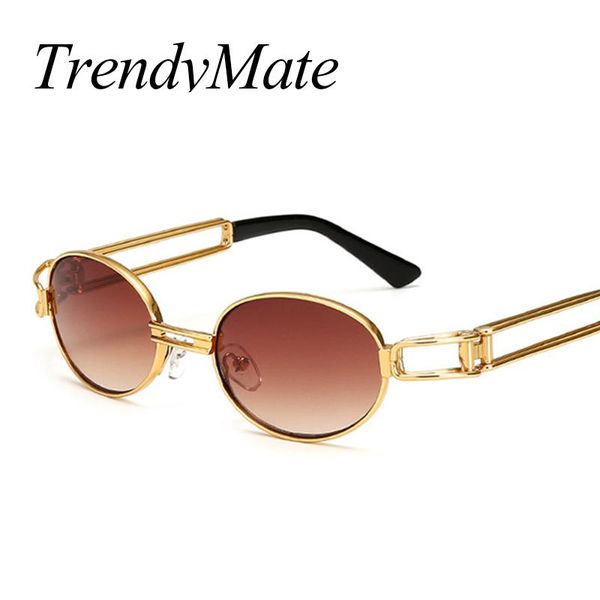

sunglasses trendymate metal small round vintage steam punk mens womens nerd glasses clear lens retro eyewear gafas 494t, White;black