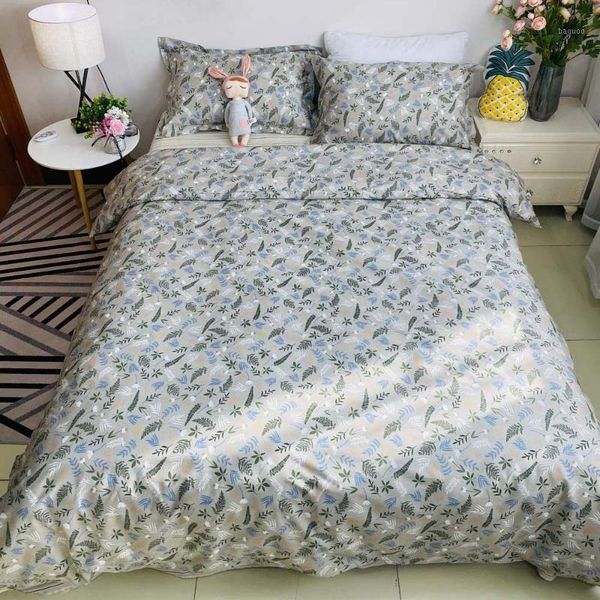 

svetanya pastoral cotton bedding sets duvet cover bedlinen single double  king size1