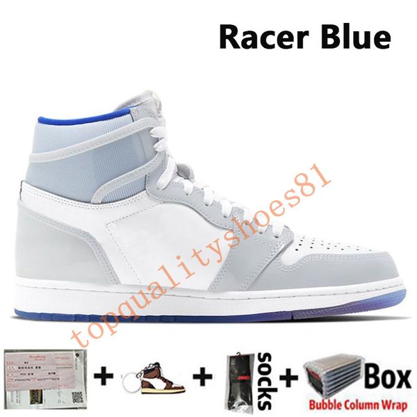 

jumpman 1 zoom racer blue royal obsidian travis scotts mens basketball shoes unc 1s turbo green chicago men women sports sneaker
