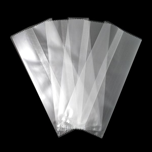 

100pcs matte clear open plastic ice packaging bag frozen snack retail heat seal package pouch for jelly pudding pack h bbyqgx