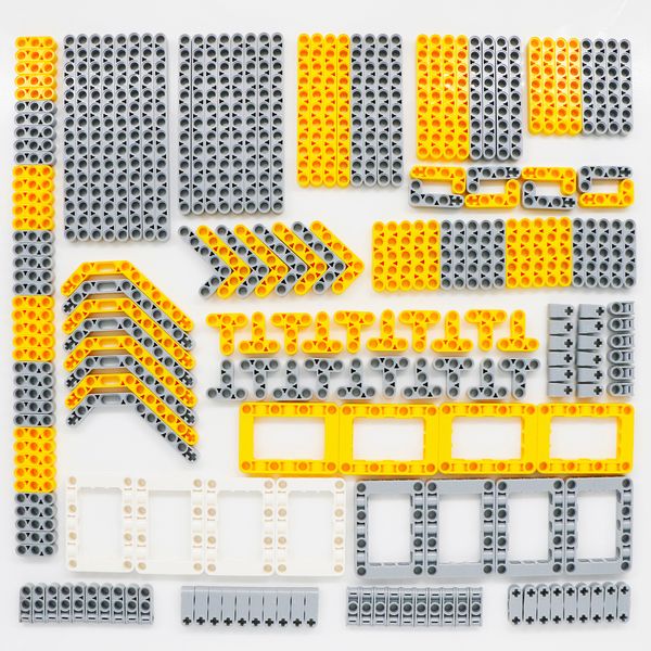 

206pcs technic частей блоков liftarm модель здание кирпич набор автомобили оптовой bulk игрушка подарочная совместимость technic нешипованно