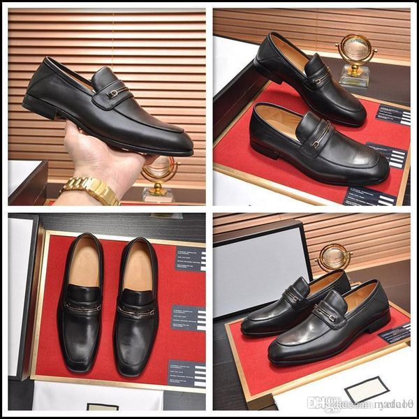 

c6 brand luxury full grain leather business dress shoes men retro patent genuine leather oxford shoes for men eur size 38-45 33, Black