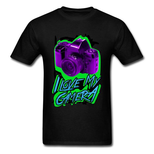 

милые мужчины футболки повседневный дизайн tops рубашка pure мода простой стиль топы тис crewneck я люблю мою камеру спорта с капюшоном hood