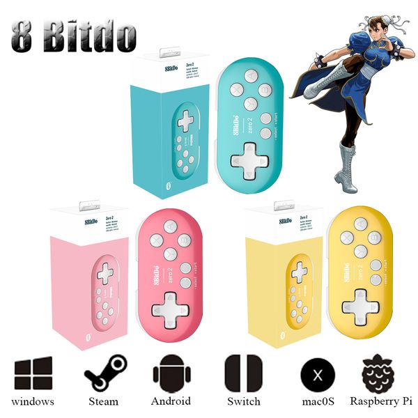 

game controllers & joysticks 8bitdo gamepad for switch android controller joystick wireless bluetooth zero 2