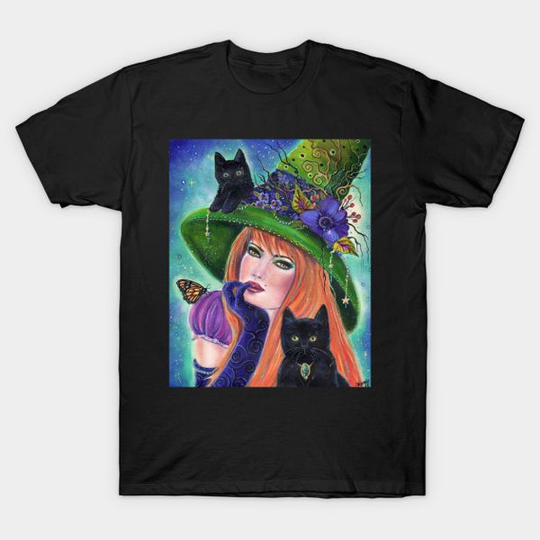 

sport men t-shirt griselda halloween witch by renee l lavoie tshirt anime women t shirt men cotton tees harajuku