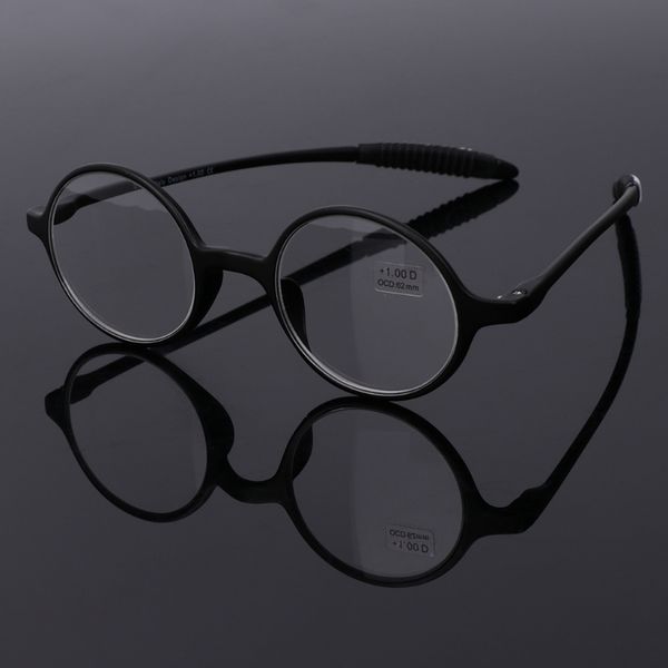 

presbyopia ultralight tr90 round reading glasses resin eyeglasses eyewear accessories +1.0 to +4.0