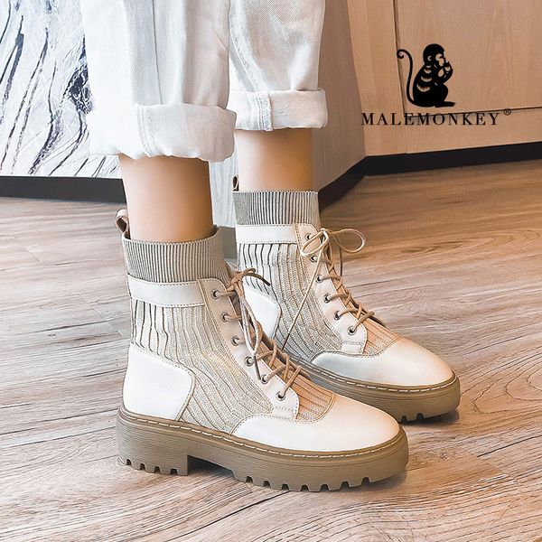 

fashion black 2020 flats heel ankle boots women warm winter 043263 q1104