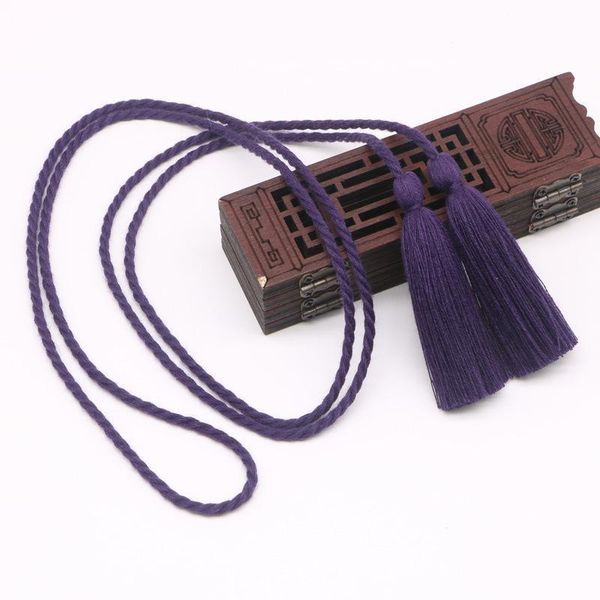 

5pcs cotton multicolor two fringe rope tape tassels home textile curtain clothing pendant crafts material diy decoration tassel h jllsvm