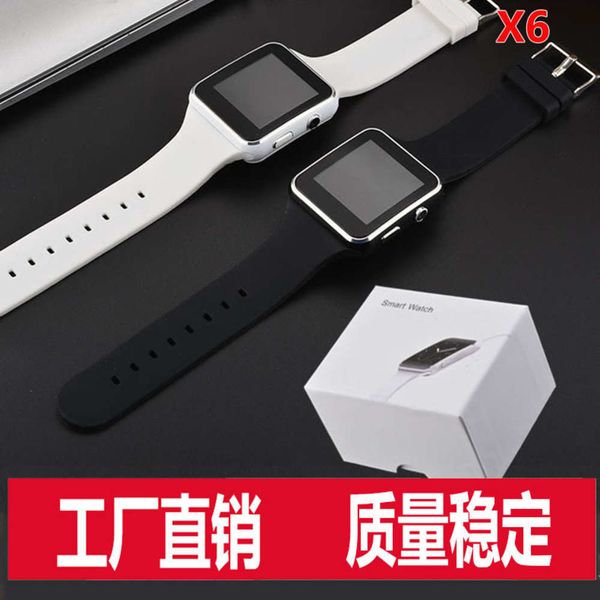 

vietnam x6 plug-in card internet bluetooth camera phone curved screen smart watchjk