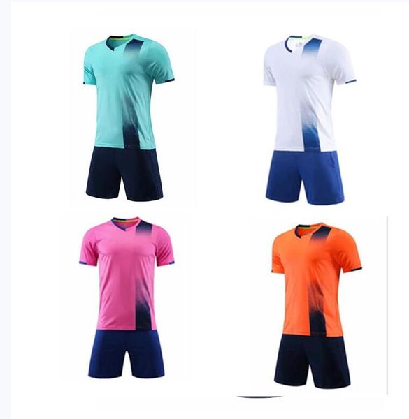 

2019 men children football jerseys boys girls soccer clothes sets kids training uniforms tracksuit customized313131, Black