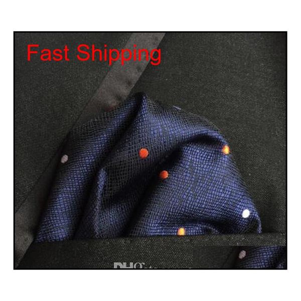 

men 's 100 % silk handkerchief luxury paisley floral pocket square chest towel business wedding pa qylvaw homes2007, Blue;white