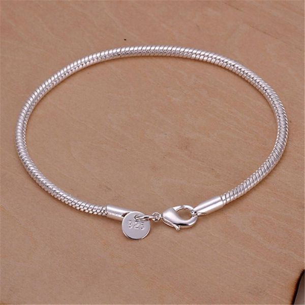 

silver color m snake cute fashion women lady chain bracelets new listings fashion jewelry christmas gifts h jllqxd, Black