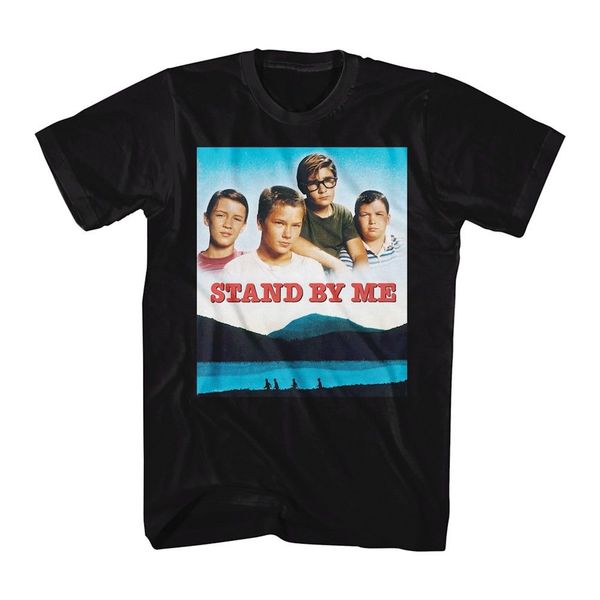 

stand by me movie poster black short sleeve discout new fashion 2018 officia sport sweatshirt hoodie t shirt
