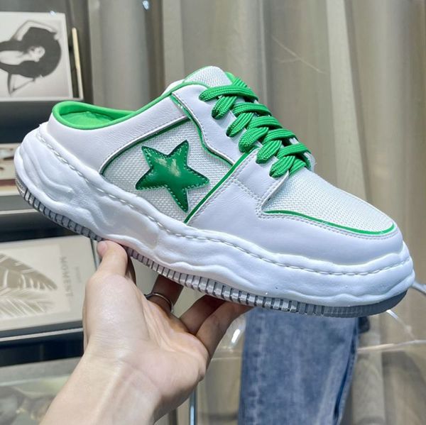 

2022 blakey maison mihara yasuhiro mmy mens low cut shoes for men miharayasuhiro shell toe cap skate shoes stc high gang sneakers women sign, Black