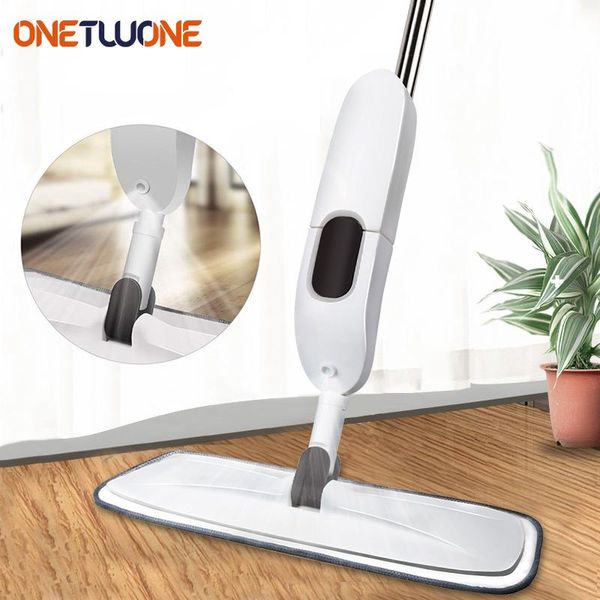 

спрей покрытие швабра с многоразовыми микрофибры накладки 360 градусов ручка mop для дома кухня ламинат дерево керамическая плитка очистки b