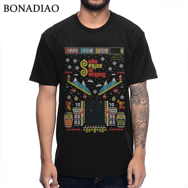 

2019 vintage game the price is wrong t shirt men's quality harajuku t-shirt round neck big size t shirt sport hooded sweatshirt hoodie