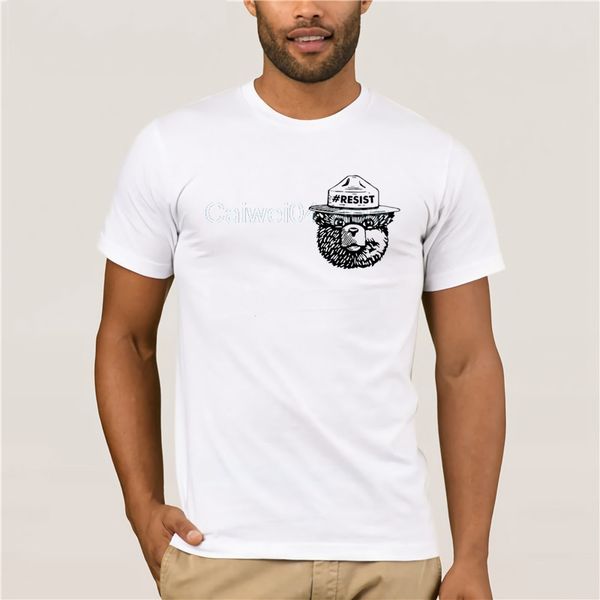 

мужской 2019 мода стиль t-shirt smokey медведь сопротивление летом моды тенниски мужчина спорт с капюшоном hoodie