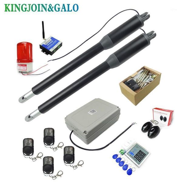 

electric linear actuator 200kg-300kgs engine motor system automatic swing gate opener + 2 remote control1