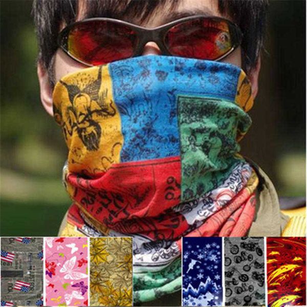 

dhl magic headwear neck cycling scarf bike motorcycle helmet dust face mask bandana scarf multifunctional outdoor sports fy7041, Silver
