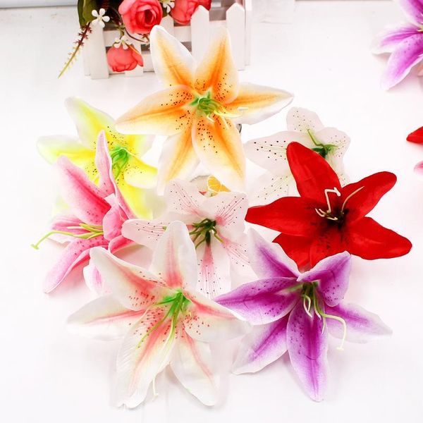 

1pcs silk gradually orchid artificial flower for wedding home decoration diy craft wreath gift scrapbook flower bouquet jllqyn