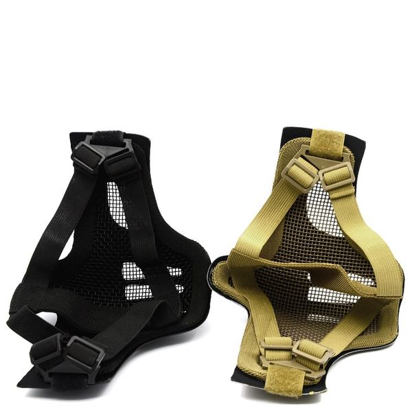 

taos lower half face metal steel net mesh hunting tactical protective airsoft mask for party cosplay hallowe jlliju sinabag