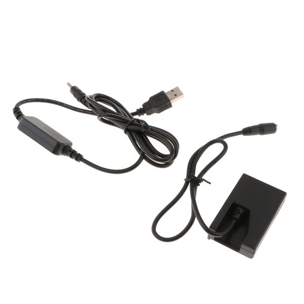 

ep-5 replacement external dummy battery+usb power cable for d5000 d60