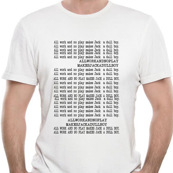 

men all work and no play t shirt inspired by the shining stephen king sale % t shirts for boys 0039k sport hooded sweatshirt hoodie