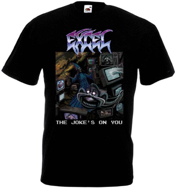 

excel v14 the joke's on you trash heavy metal all sizes slim personality 2018 brand homme tees plus size sport sweatshirt hoodie t shir