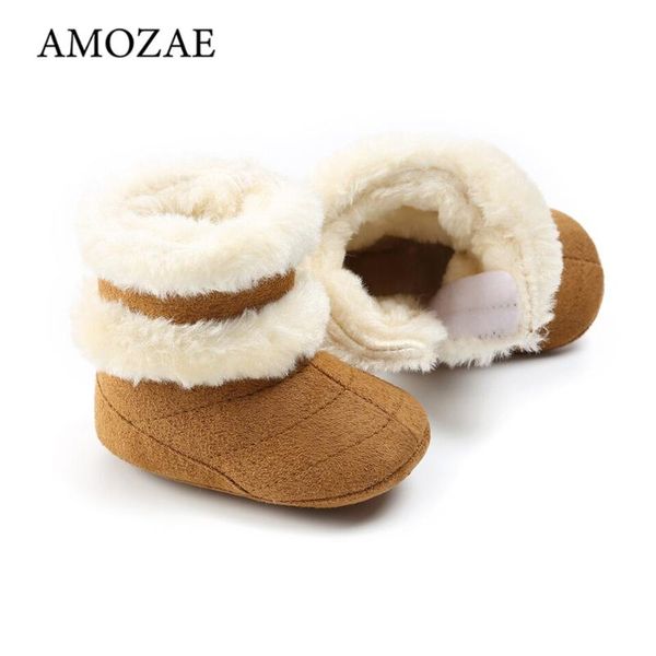 

winter 2021 baby shoes baby girl warm boots 0-1 year old toddler shoes cotton boots cotton